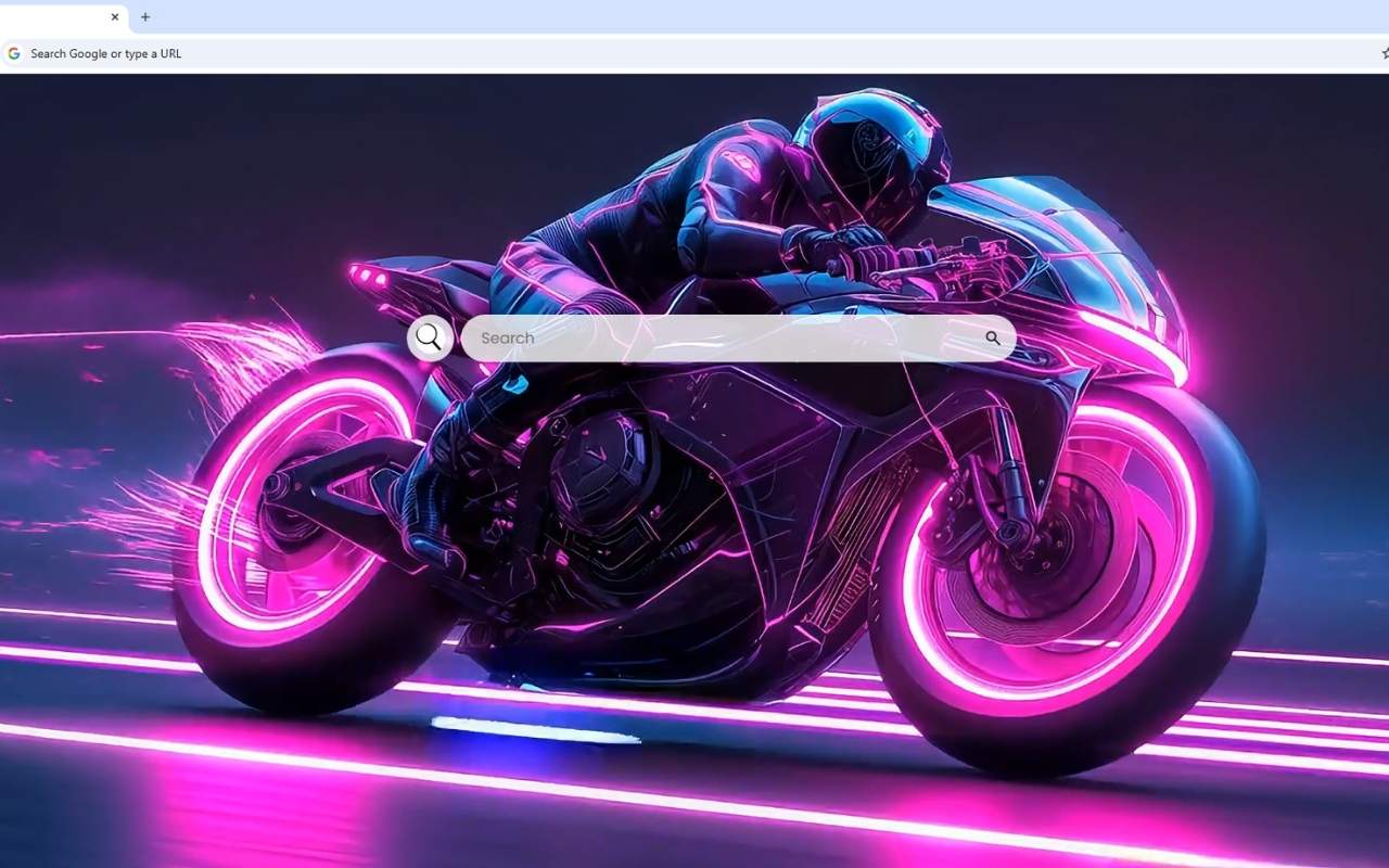 Cyberpunk Motorcycle Live Wallpaper